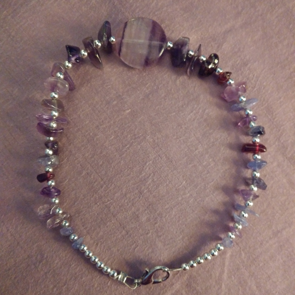 Handmade Amethyst Bracelet